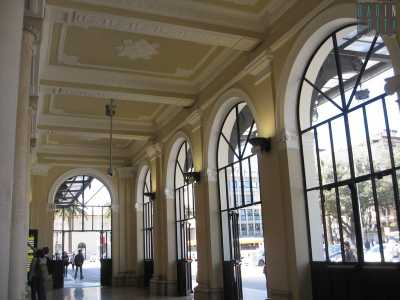 Il soffitto del "corpo viaggiatori"